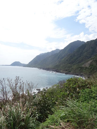 zerklüftete Küstenstraße