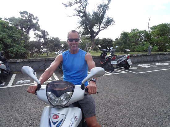 ein wahres Schnäppchen......ca. 9 Euro der Roller ( 24 Stunden Miete )