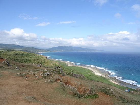 immer weiter an der Küste entlang