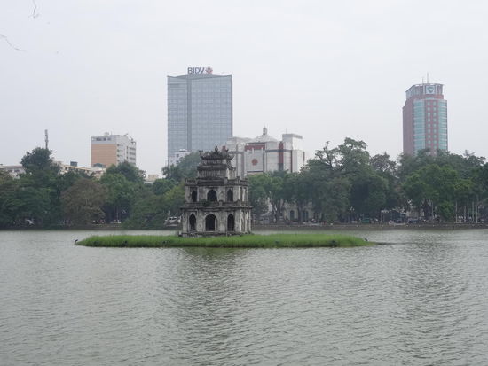 Han Kiem See...mitten in der Stadt.