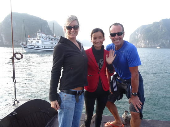 Unsere Reiseleiterin am 2. Tag