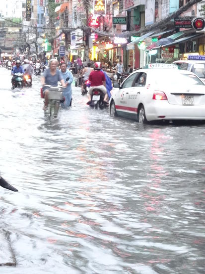Unsere Sightseeingtour am Nachmittag fiel dann ins Wasser
