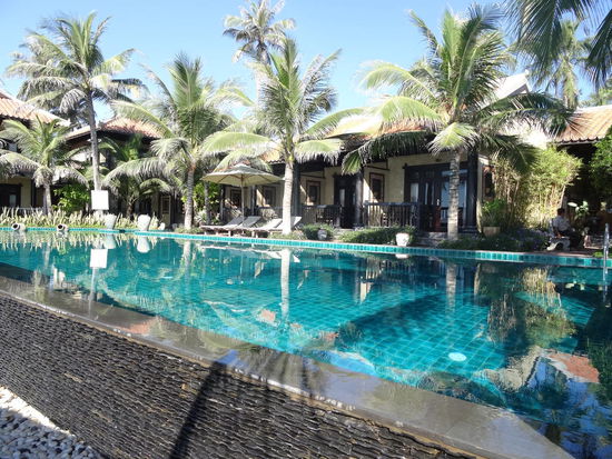 Der Pool am Meer war echt klasse......