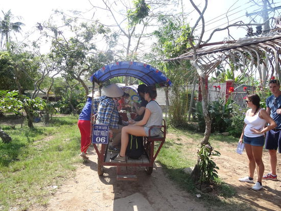 eine Landpartie per Kutsche.....