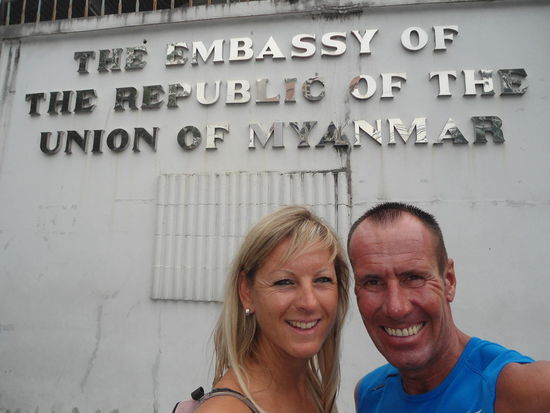 DIe Botschaft von Myanmar 