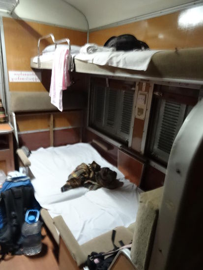 zu später Stunde sah es dann so aus 