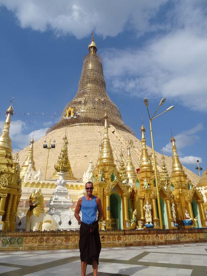 Dirk is zwar kein Buddhist- war aber trotzdem hier 