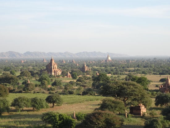 Überblick über Bagan