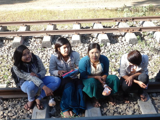 Wir haben uns gegenseitig fotografiert 