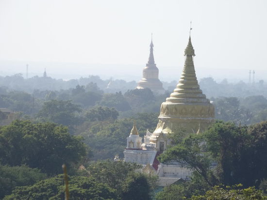 Blick über Sagaing