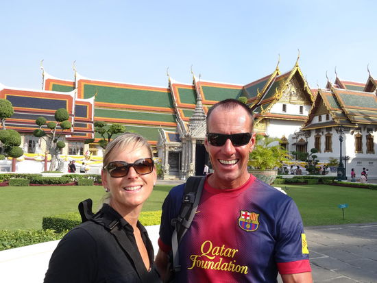 Die Residenz des Königs von Thailand