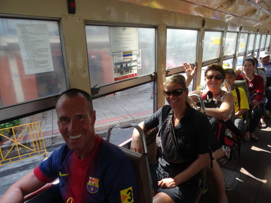 Erkundungsfahrt mit dem öffentlichen Bus Nr. 53