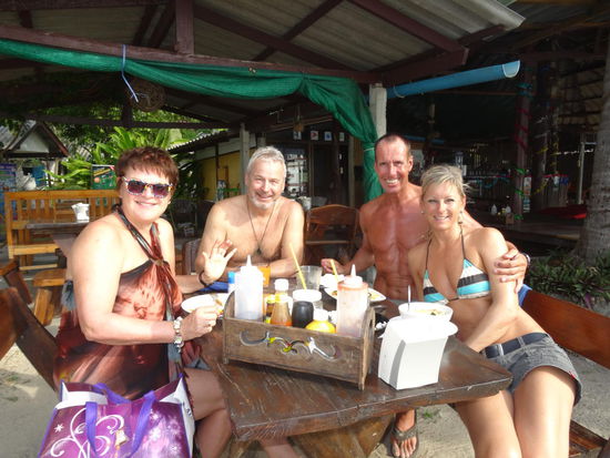 Frühstück am Strand