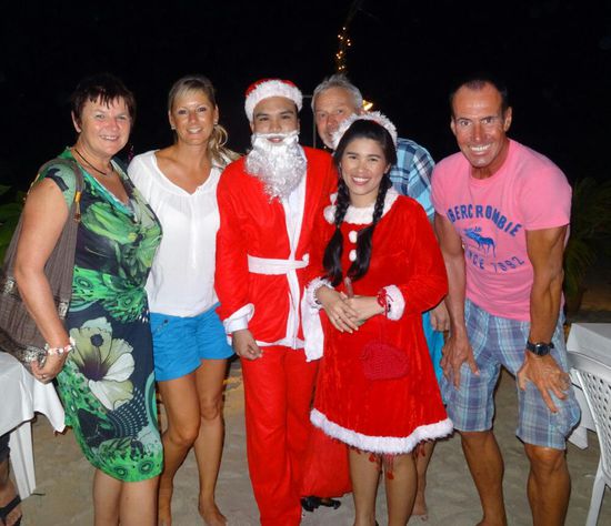 Der Weihnachtsmann in Thailand
