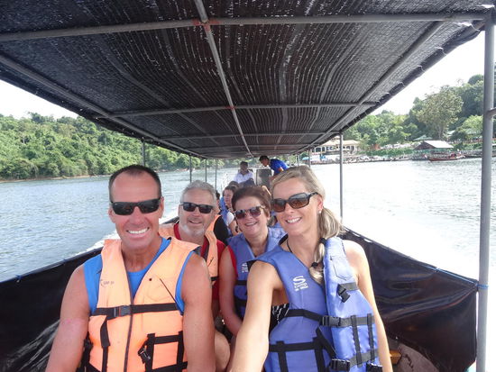 und ab aufs Boot......