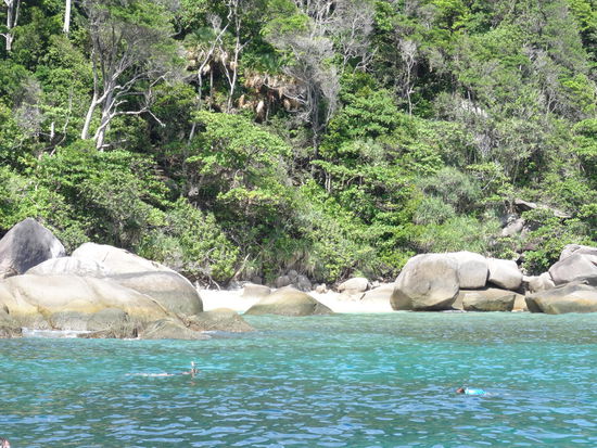 So stellen wir uns die Seychellen vor.....