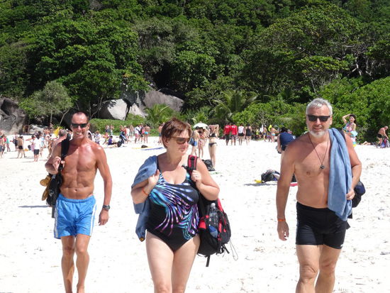 die Suche nach ein wenig Einsamkeit......zwischen gefühlten Hunderten anderer Tagestouristen  