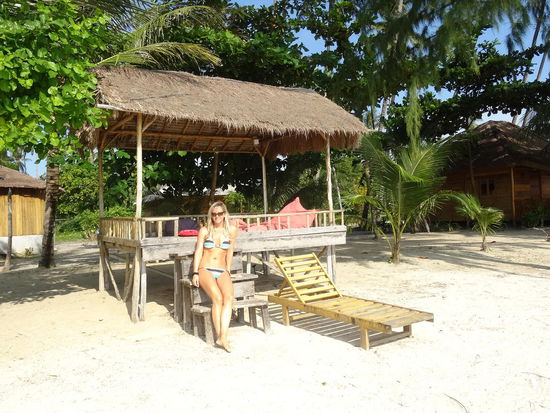 hier waren wir festgetackert....