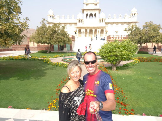 Jaswant Thada aus weißem Marmor