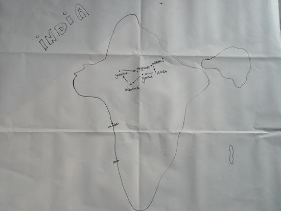 wir sind ca. 2000 km durch Rajasthan gefahren