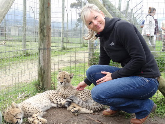 Süß, aber leider konnten wir sie nicht knuddeln wir wir wollten