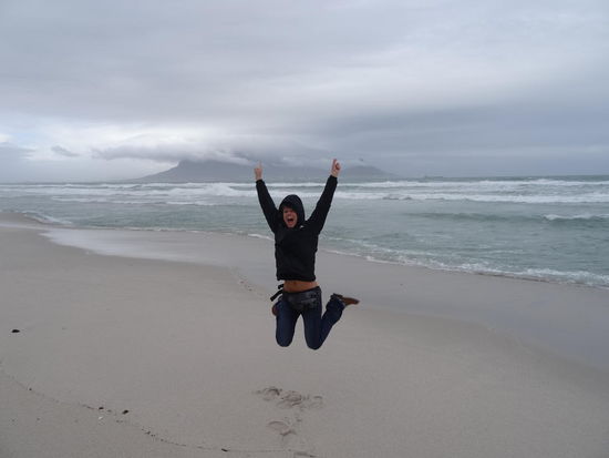 Eigentlich sollte hier mal wieder der Tafelberg zu sehen sein, naja vielleicht könnt ihr ihn ja erahnen