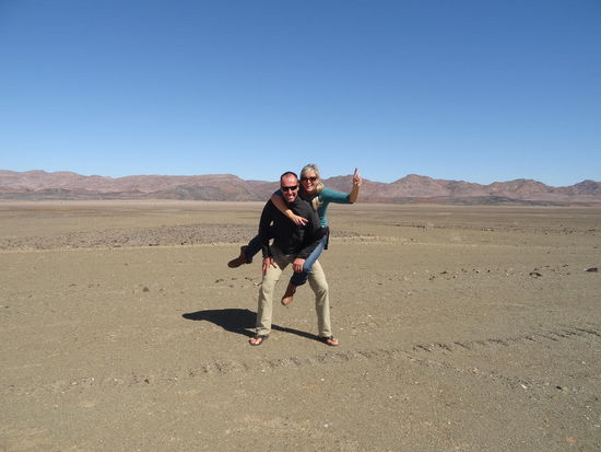 Yiiipiiiii, wir sind in Namibia!!!!! Sonne satt!!!!