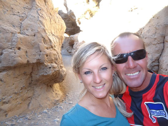 Wanderung im Sesriem Canyon