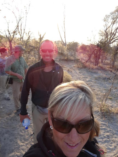 Verfolgung der Löwenspur