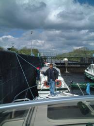 Schleuse bei Meelick Lock