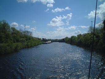 nach der Schleuse von Meelick Lock