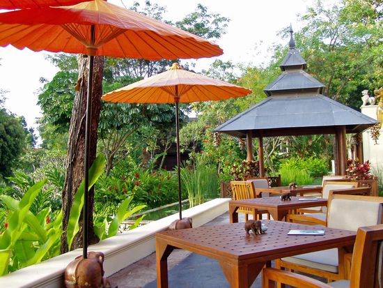 Chiang Mai - Mae Sa Tal, Four Seasons Resort,Terasse