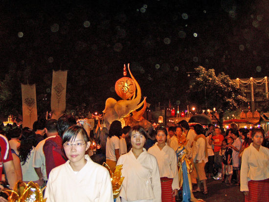 Chiang Mai - Loy Kratong,Umzug