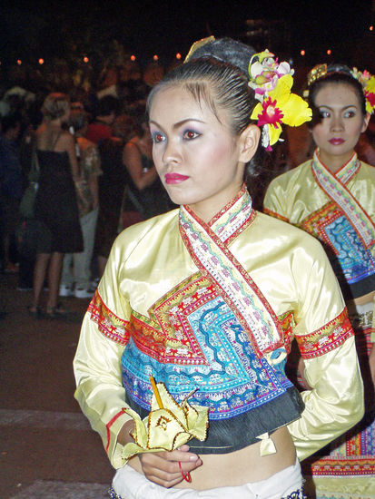 Chiang Mai - Loy Kratong,Umzug