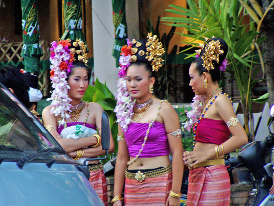 Chiang Mai - warten auf den Auftritt