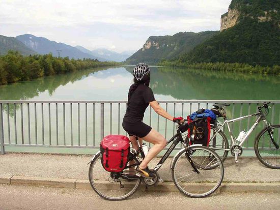 Die Drau kurz vor Völkermarkt