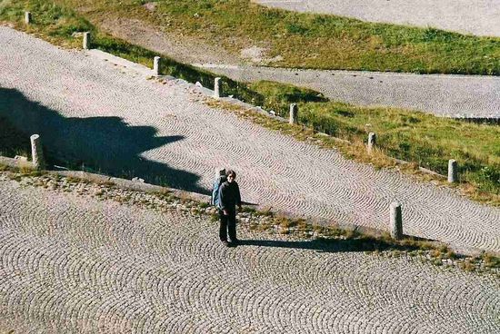 Val Tremola: Abstieg vom Gotthard ins Tessin