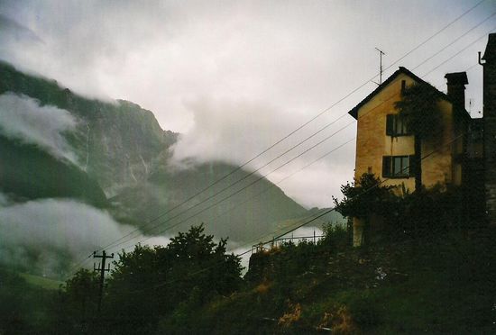 Nebel zieht auf im Centovalli