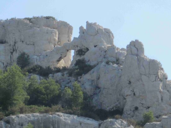 Bizarre Felsenformation