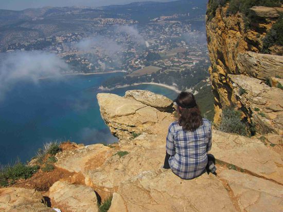 Luftiger Ausblick auf Cassis und die Bucht