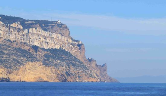 Cap Canaille vom Meer her