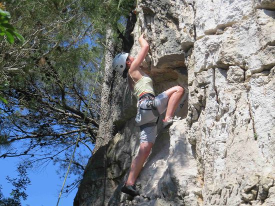 Klettern bei Rovinj
