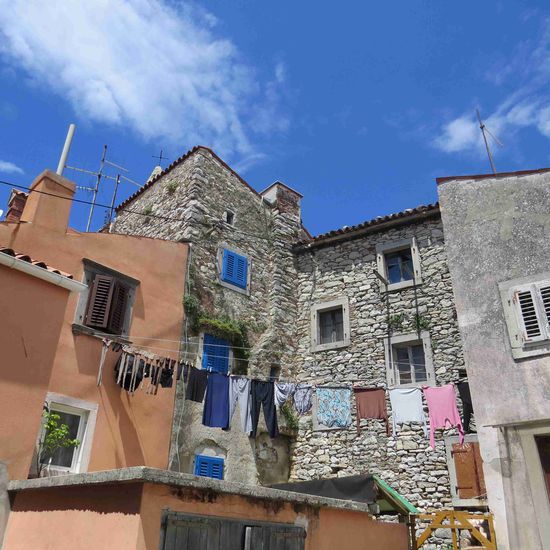 Labin an der Ostküste Istriens