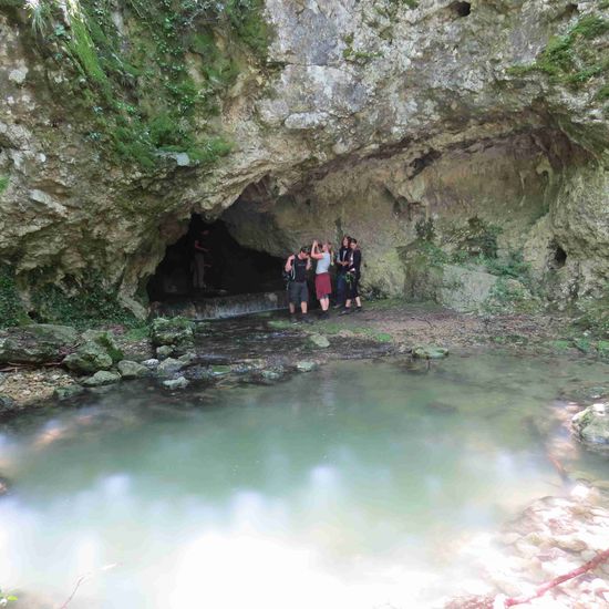 Karstquelle bei Labin