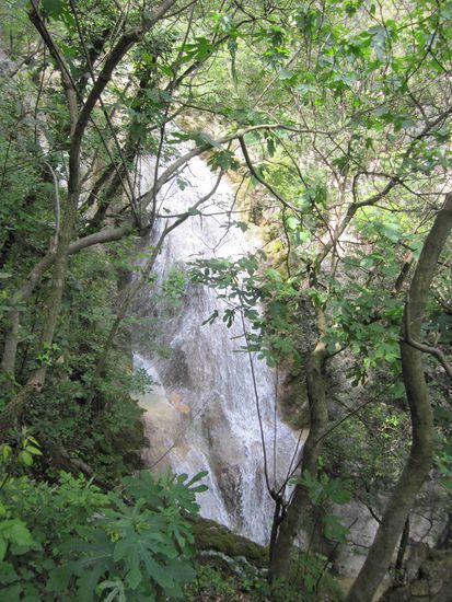 Wasserfall zwischen Labin und Rabac