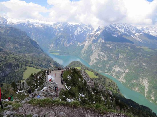 Berchtesgaden: Blick vom Jenner auf den Königsee