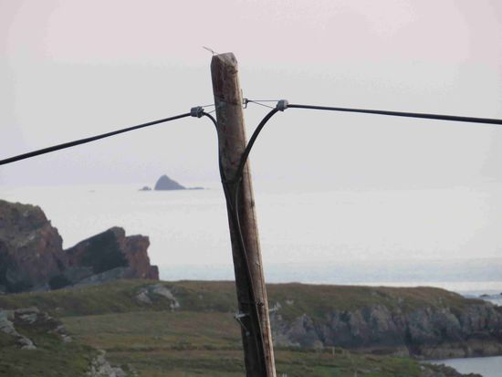 noch einmal: Blick über die Bucht