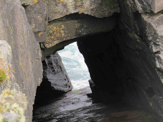 Schieferplatten, wilde Nordküste Valentias