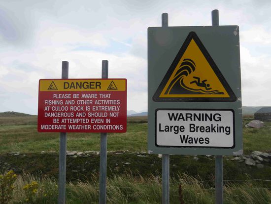 Das Schild zeigt alles.....