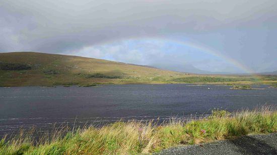Regenbogen über dem Nationalpark